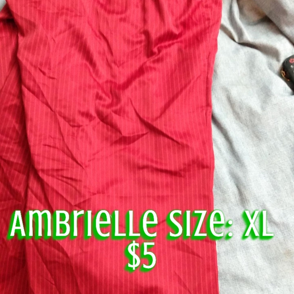 AMBRIELLE SLEEP PANTS SIZE: L